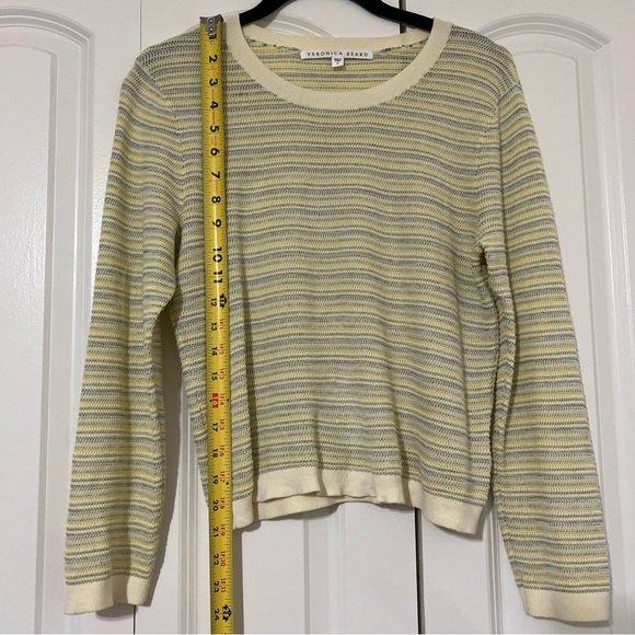 Veronica Beard Boise Sweater M Green - Picture 6 of 12